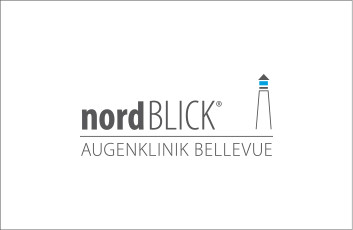 Das Logo von der nordBLICK Augenklinik Bellevue