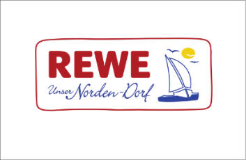 Das Logo von REWE Unser Norden Dorf zur Kieler Woche 2019