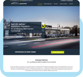 Agentur für Webdesign - Projekt